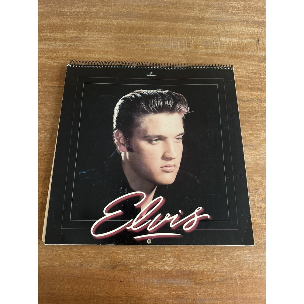 VINTAGE 1995 ELVIS PRESLEY CALENDAR UNMARKED